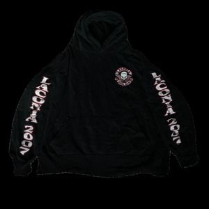 Laconia vintage biker hoodie tag